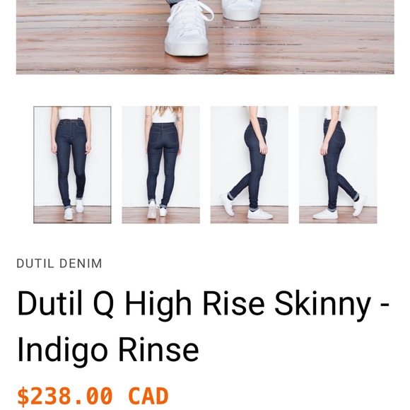 Dutil. High Straight Indigo Rise - Picture 3 of 16